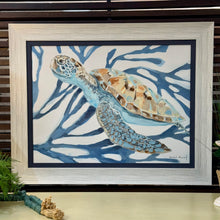 Load image into Gallery viewer, Turtle W/Sea Plant Giclee
