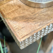 Load image into Gallery viewer, Boho Wood Console
