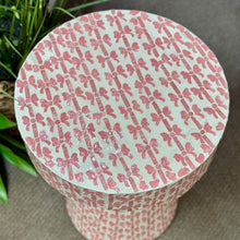 Load image into Gallery viewer, Pink Bow Capiz Table
