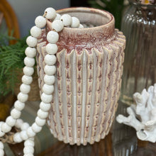 Load image into Gallery viewer, LG Textured Blush Ceramic Vase
