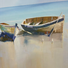 Load image into Gallery viewer, Boats Ashore Art
