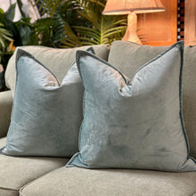 Load image into Gallery viewer, Aqua Down Pillow
