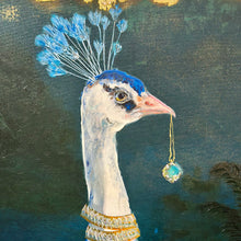 Load image into Gallery viewer, Sophisticated Peacock Canvas

