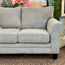 Load image into Gallery viewer, Light Blue Sleeper Sofa
