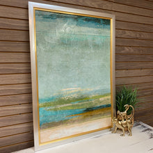 Load image into Gallery viewer, Green &amp; Aqua Landscape Giclee II
