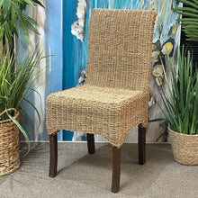 Load image into Gallery viewer, Woven Seagrass Dining Chair
