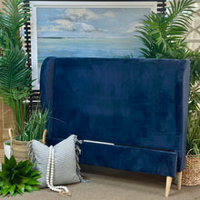 Load image into Gallery viewer, PB 'Wren' Full Navy Bed
