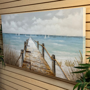 Tranquil Pier Art