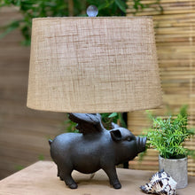 Load image into Gallery viewer, Flying Pig Table Lamp
