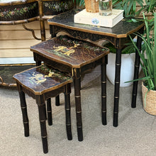 Load image into Gallery viewer, Vintage Chinoiserie Nesting Tables
