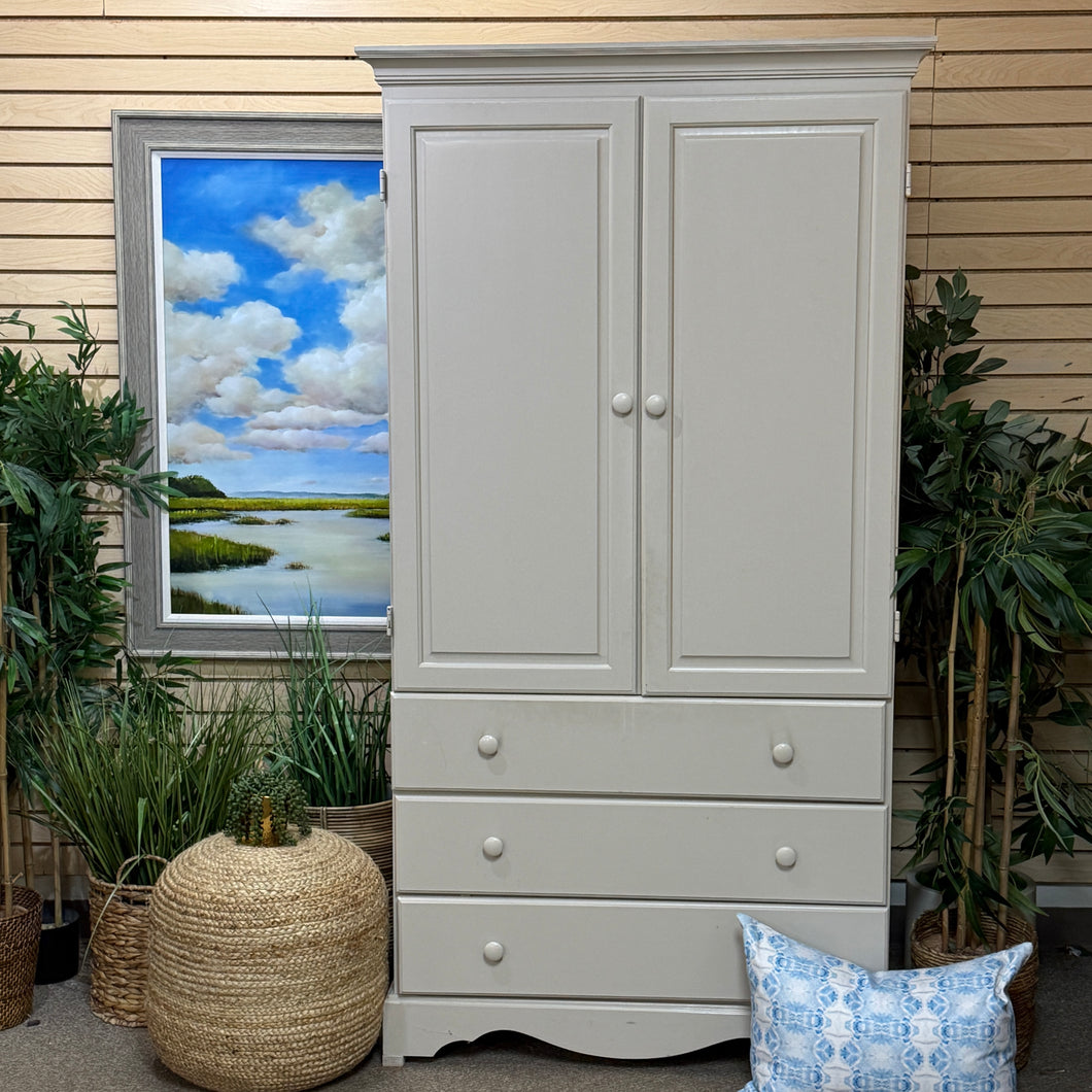 Beige 3DRW Armoire