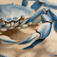 Load image into Gallery viewer, Framed Blue Crab Art
