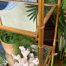 Load image into Gallery viewer, Gold Mirrored Etagere
