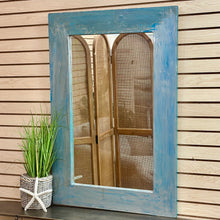 Load image into Gallery viewer, Teal Rect. Mirror
