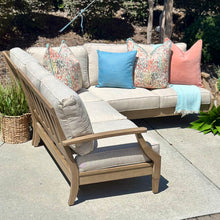 Load image into Gallery viewer, Outdoor Eucalyptus Wood Sectional
