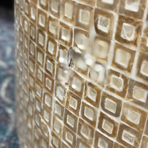 Imperfect Capiz Shell Coffee Table
