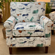 Load image into Gallery viewer, Puppy Print Chair
