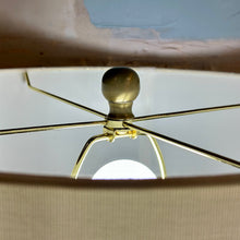 Load image into Gallery viewer, Glass/Gold Lamp
