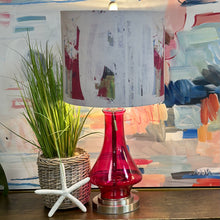 Load image into Gallery viewer, Pink Glass Lamp
