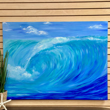 Load image into Gallery viewer, Original Wave Canvas
