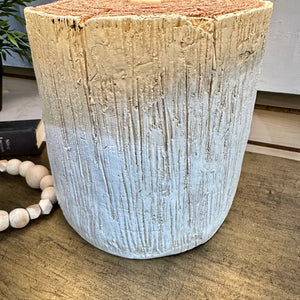 Tree Stump Lamp