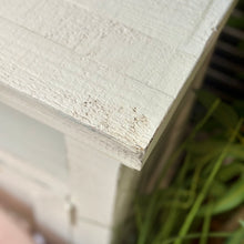 Load image into Gallery viewer, Distressed Farmhouse White Cabinet
