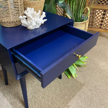 Load image into Gallery viewer, &#39;Canterbury&#39; Blue Side Table
