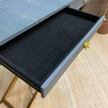Load image into Gallery viewer, Faux Shagreen Console
