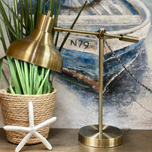 Load image into Gallery viewer, Gold Task Lamp
