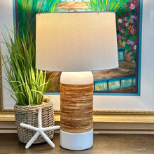 Load image into Gallery viewer, Rattan Wrapped Lamp
