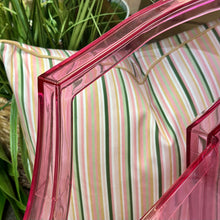 Load image into Gallery viewer, Pink Acrylic Accent Chair
