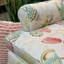 Load image into Gallery viewer, Coastal Print Swivel Glider
