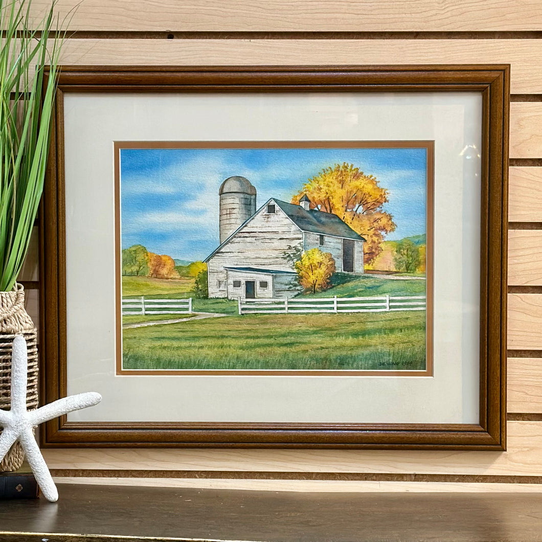 De Young Framed Barn Art