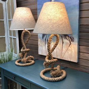 Rope Table Lamp