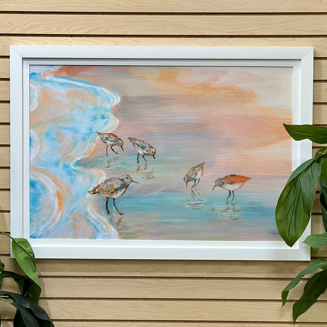'Back Bay Sandpipers' Giclee