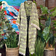 Load image into Gallery viewer, Green Fish Kimono
