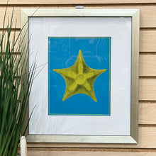 Load image into Gallery viewer, Yellow Starfish Art
