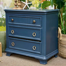 Load image into Gallery viewer, 3DRW Navy Nightstand
