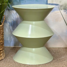 Load image into Gallery viewer, Light Green Garden Stool
