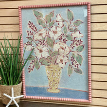 Load image into Gallery viewer, Floral Art W/Pink Frame
