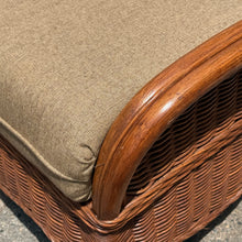 Load image into Gallery viewer, Classic Rattan Chair &amp; Ottoman
