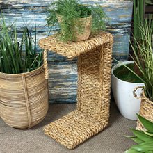 Load image into Gallery viewer, Woven Banana Leaf C Table
