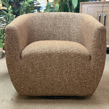 Load image into Gallery viewer, Rust Textured Swivel Chair
