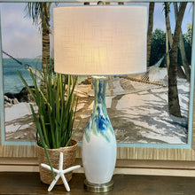 Load image into Gallery viewer, Green/Blue Wave Lamp
