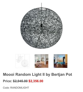 Moori LG 'Random' Chandelier