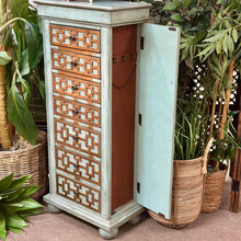 Load image into Gallery viewer, Coast to Coast Keller Blue Jewelry Chest
