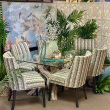 Load image into Gallery viewer, Driftwood/Glass Dining Table
