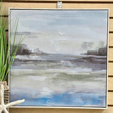 Load image into Gallery viewer, Blue/Green/Silver Abstract II
