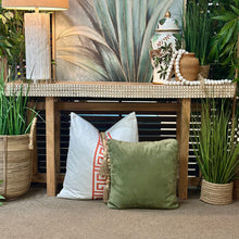 Load image into Gallery viewer, Boho Wood Console
