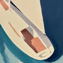 Load image into Gallery viewer, Blue Sailboat Canvas II
